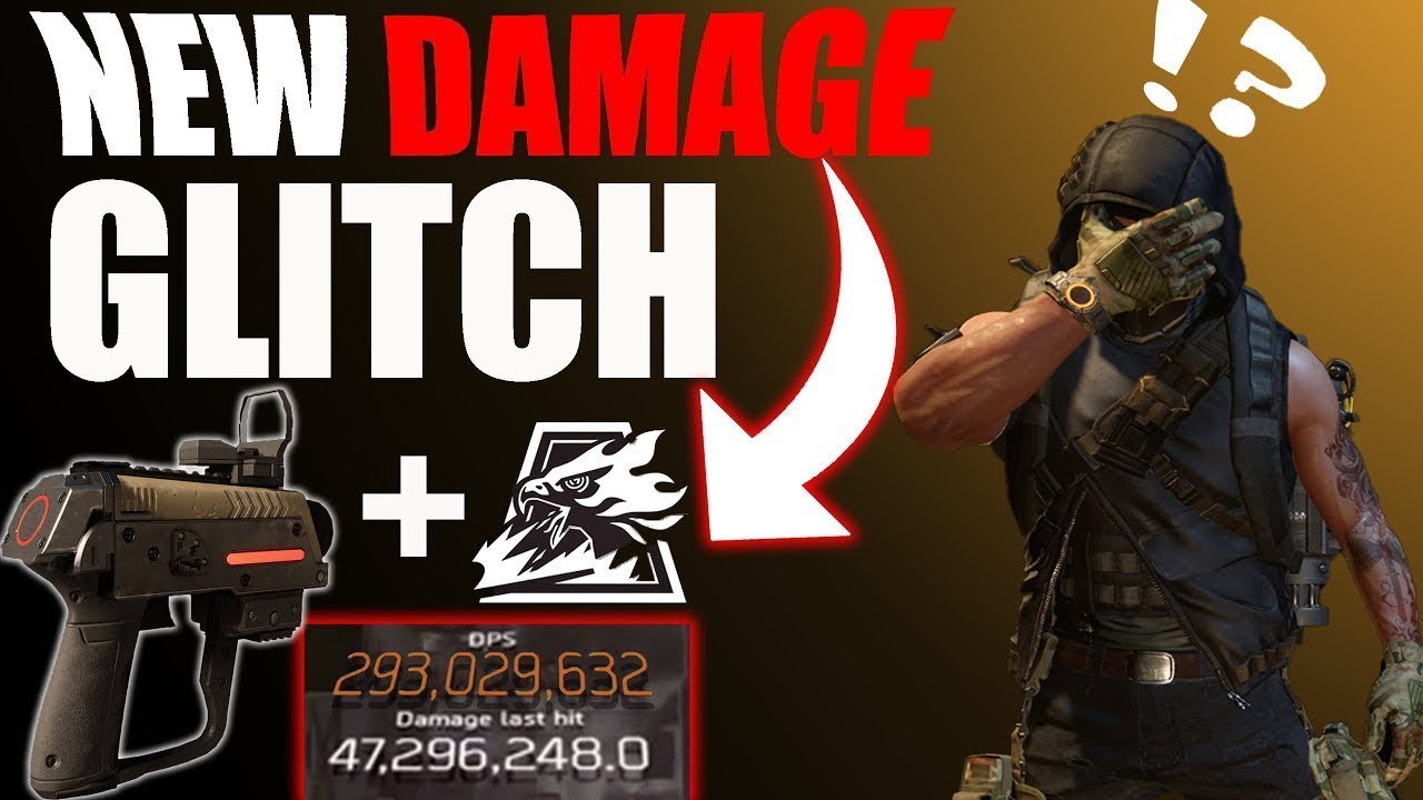 1BILL DAMAGE GLITCH! NEW GAME BREAKING EXOTIC KNEEPADS BLACKLISTERS EXPLOIT | The Division 2