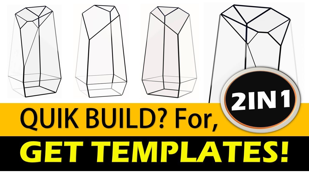 Geometric terrarium container | terrarium glass jar | Home deco | terrarium build | Glass containers