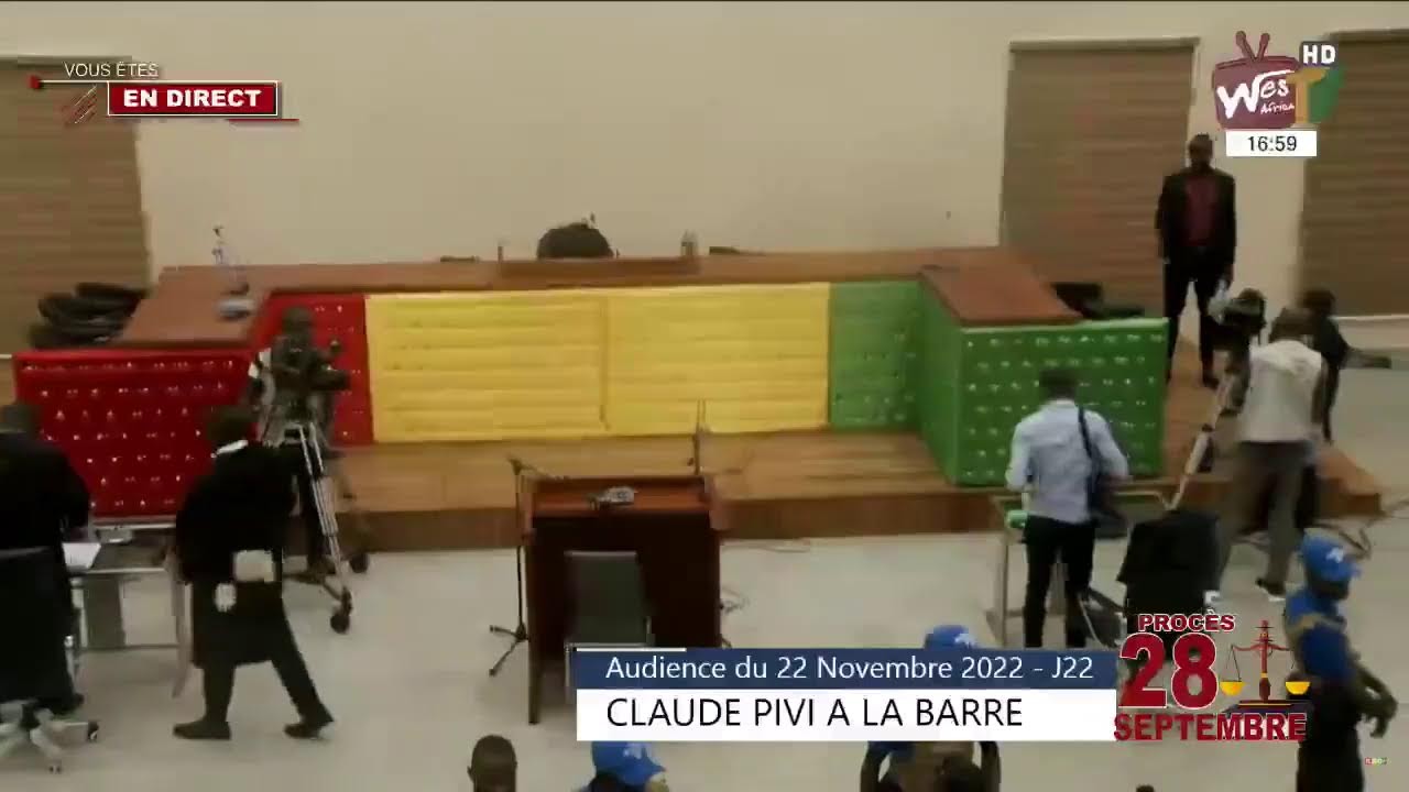 🔴 Claud pivi à la barre / Procès du 28 Septembre - Audience du 22 Novembre 2022 - J22 (2ème Partie)