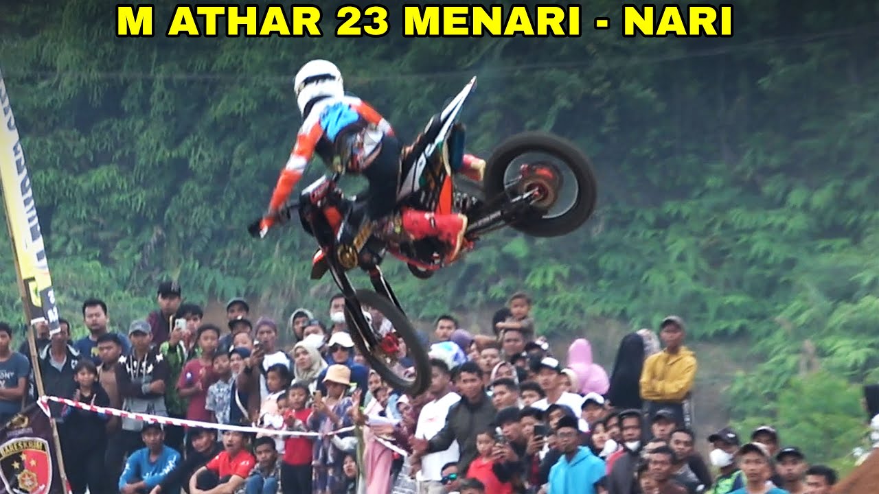 Mendadak Heboh M ATHAR 23 MENARI di UDARA