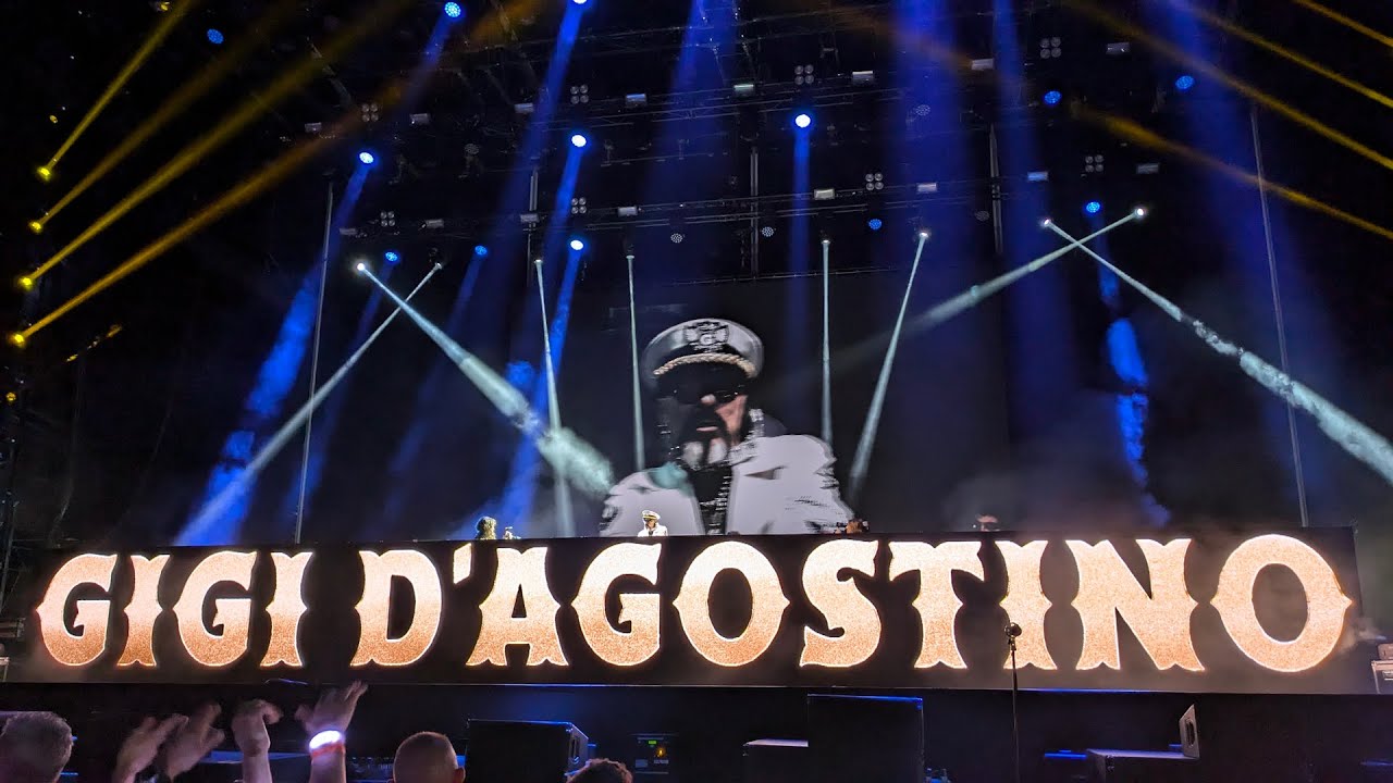 GIGI D'AGOSTINO - Rock in Roma - Live 03/07/2024