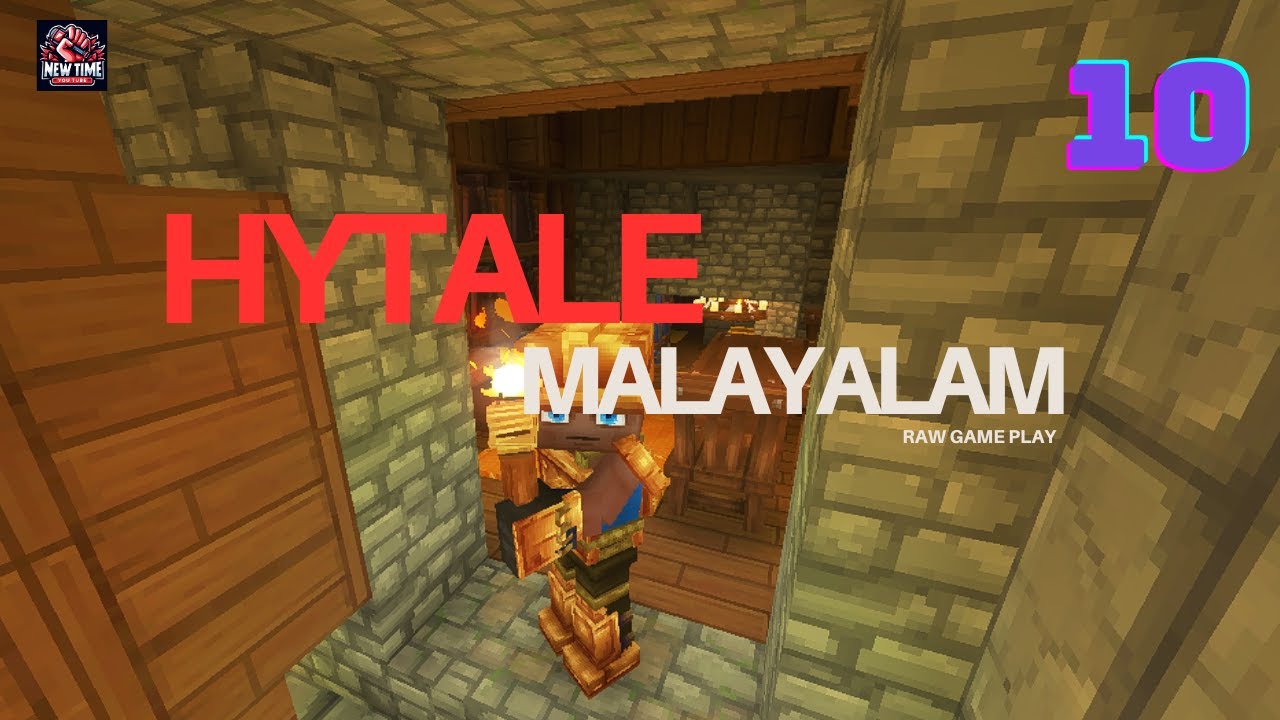 HYTALE ep 10 | I Found  a SECRET Place Near my Home | Malayalam | Raw Game play #hytale #malayalam