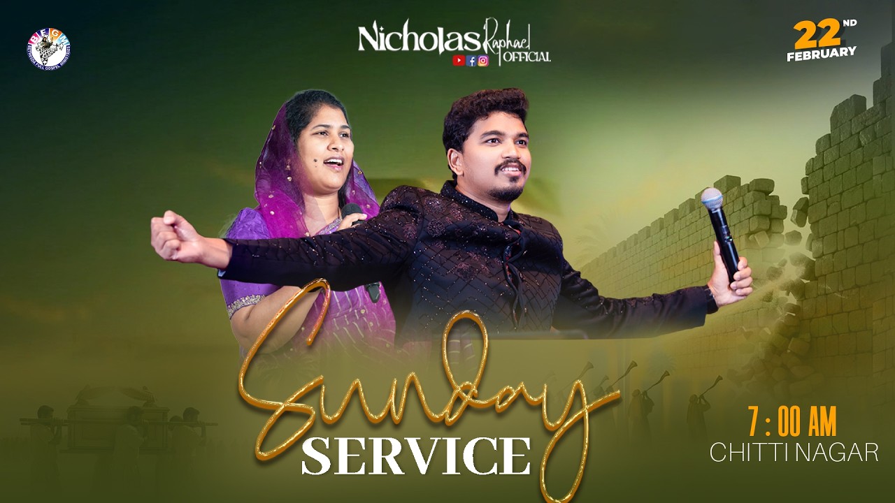🔴 Sunday Service  ||  22nd Feb 2026 ||  @Nicholasraphaelofficial