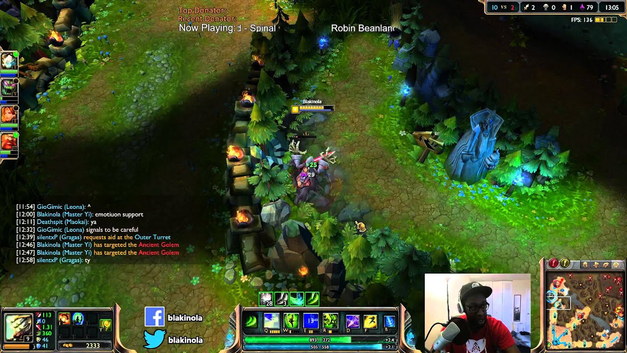 blakinola Plays: Master Yi Jungle [Full Game]