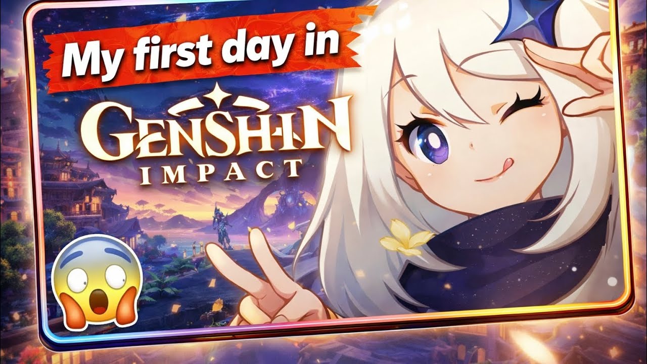 My first day in GENSHIN IMPACT || literally it's amazing game . #youtube #everyone #genshinimpact  