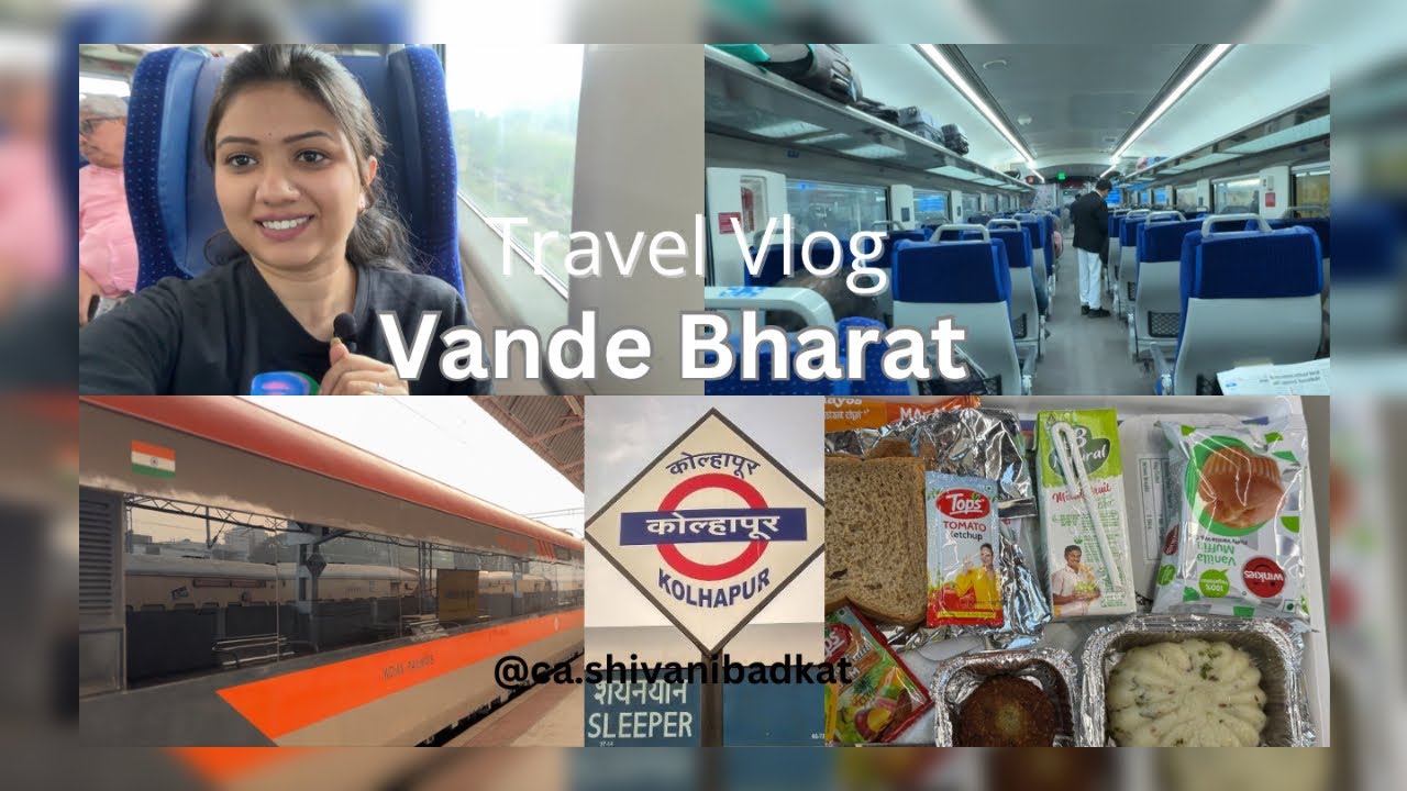 New Vande Bharat Express Executive Class Review ￼|| Kolhapur to Pune || Indian ￼￼ Railways ￼|| Vlog
