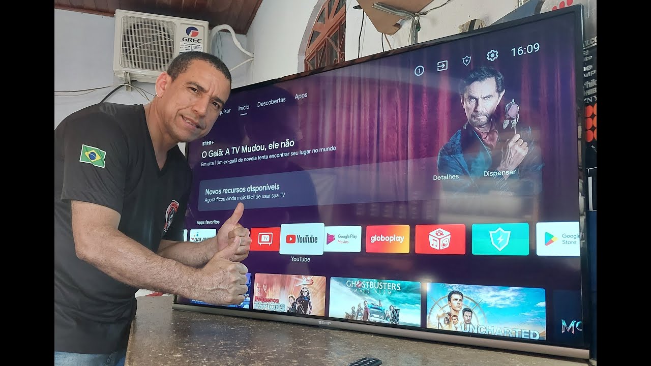 COMO ARRUMAR TV SEMP TCL 50SK8300  COM LISTRAS E LINHAS NA PARTE SUPERIOR DA TELA SIMPLES E FÁCIL