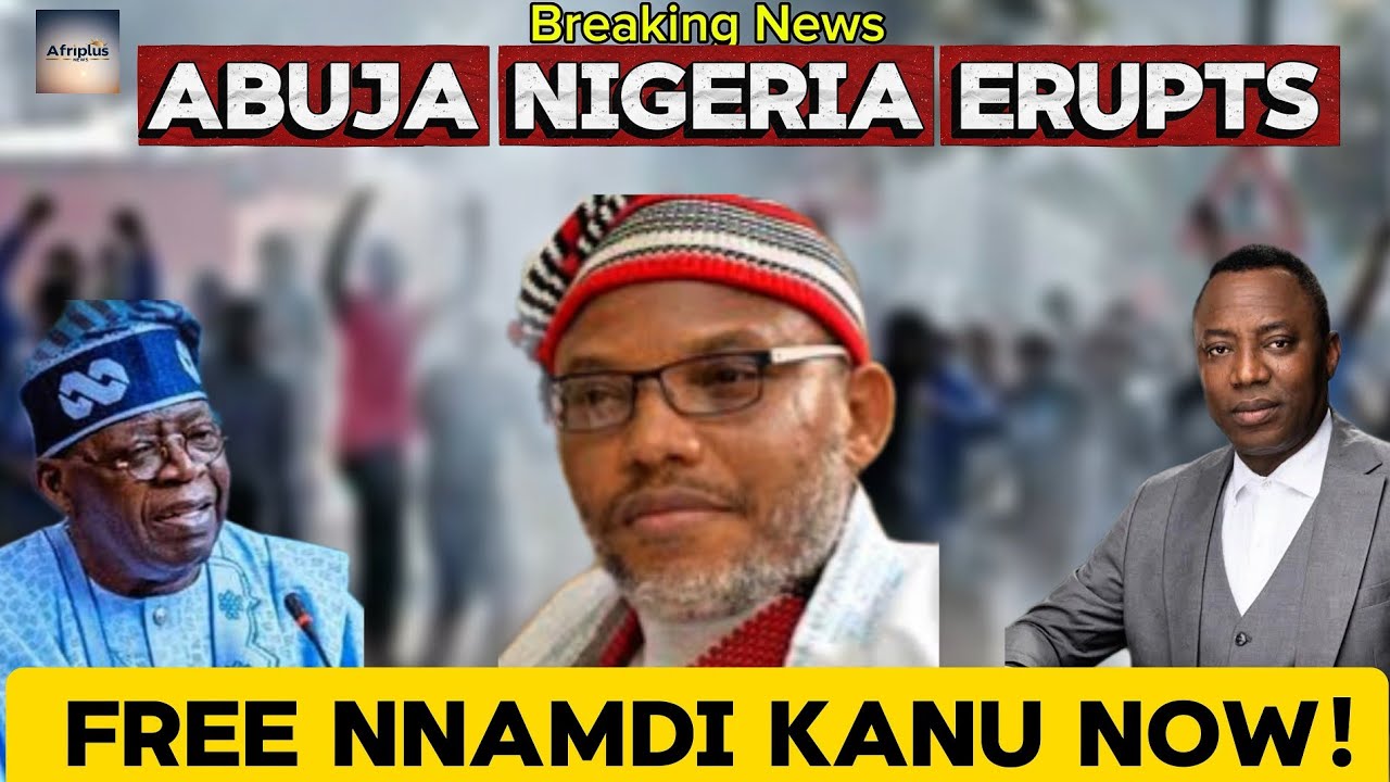 BREAKING NEWS: Abuja Erupts Massive Protest Rocks Nigeria as Calls to &ldquo;Free Nnamdi Kanu&rdquo; Grow Louder