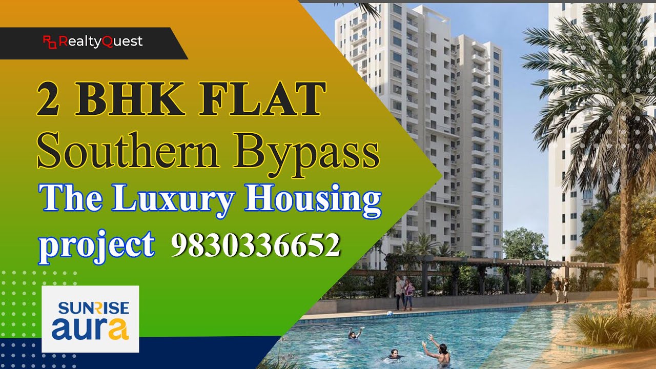 Sunrise Aura 2BHK  Model Flats In Kolkata || RealtyQuest - 9830336652