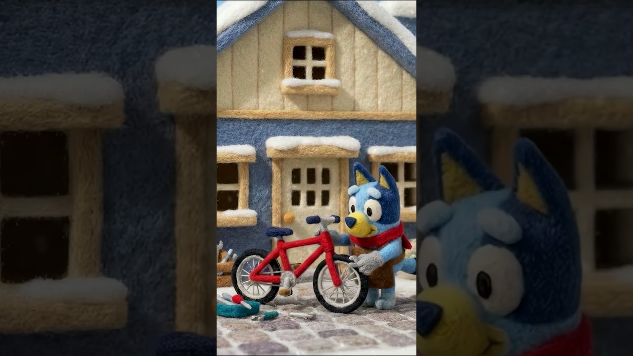 Bluey's Bicycle Repair Shop ❄️  Cozy Lo-Fi Jazz Music. Check it out on my channel  
