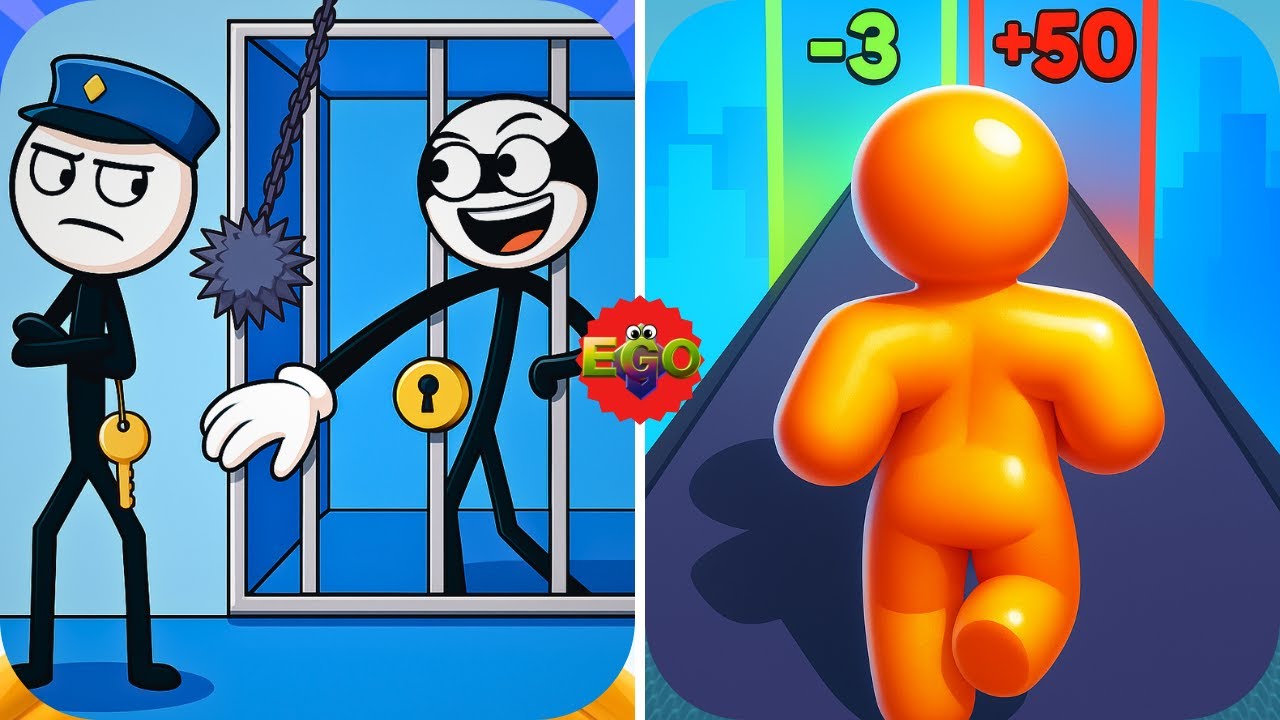 Tall Man Run Vs. Thief Puzzle - Max Gameplay Walkthrough | Epic Gamer’s Odyssey #1119