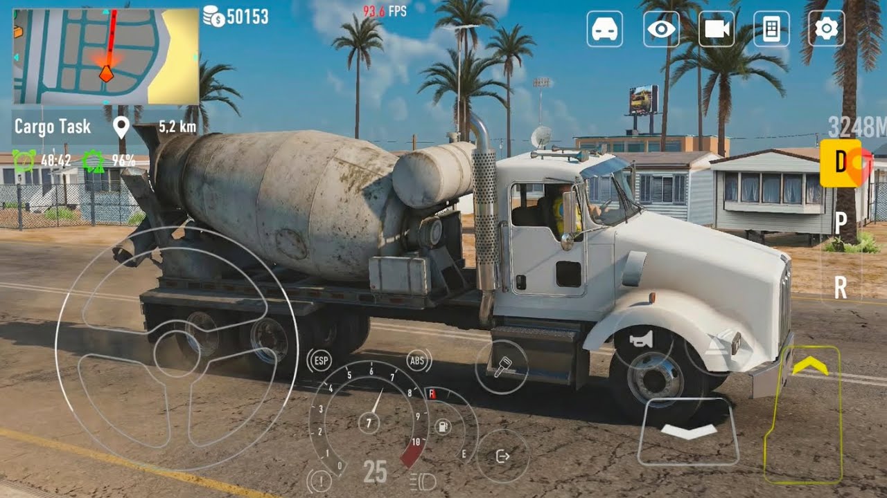 Nextgen Truck Simulator | Driving Concrete Mixer Truck