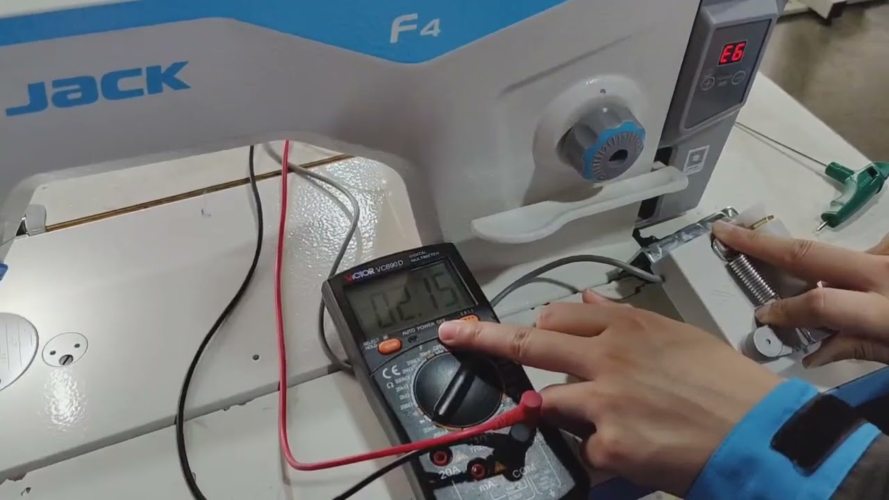 Jack F4 Error 6 Paddle Setting !! error 6 Problem Soultion ! #jacksewingmachine #tranding #computer