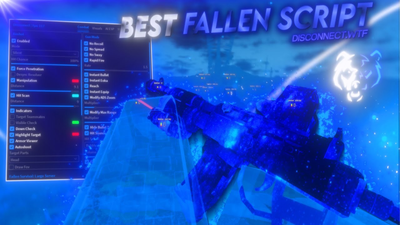 USING THE MOST BROKEN FALLEN SURVIVAL SCRIPT&hellip; NO BANS, KILL AURA 100% UNDETECTED!!! 🔥DISCONNECT.WTF!