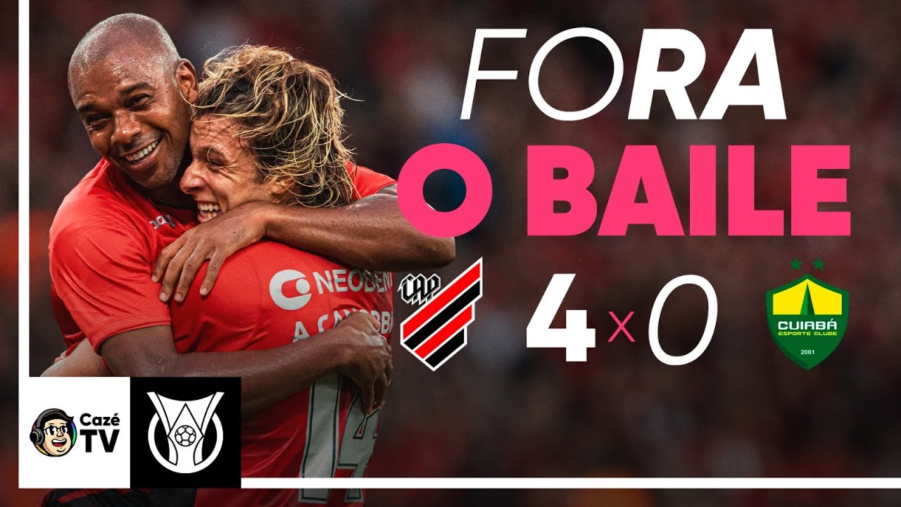 ATHLETICO 4 X 0 CUIABÁ | MELHORES MOMENTOS | 1ª RODADA | CAMPEONATO BRASILEIRO 2024