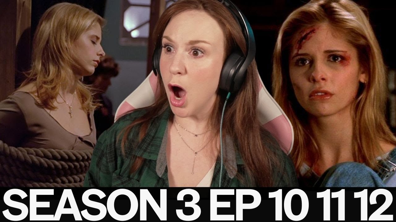 BUFFY the VAMPIRE SLAYER * first time watching * S3 Ep10 11 12 * Amends * Gingerbread * Helpless