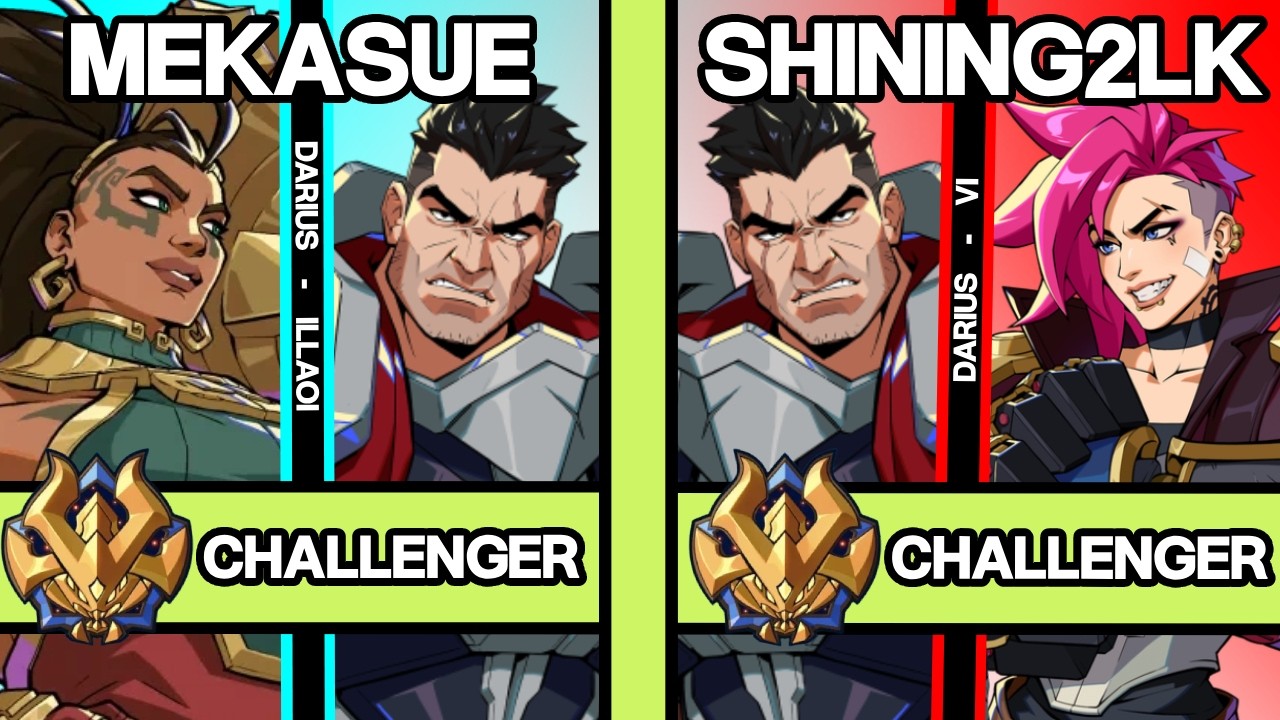 2XKO ▰ MEKASUE (Darius-Illaoi) vs SHINING2LK (Darius-Vi) ▰ 2XKO Pro Replays