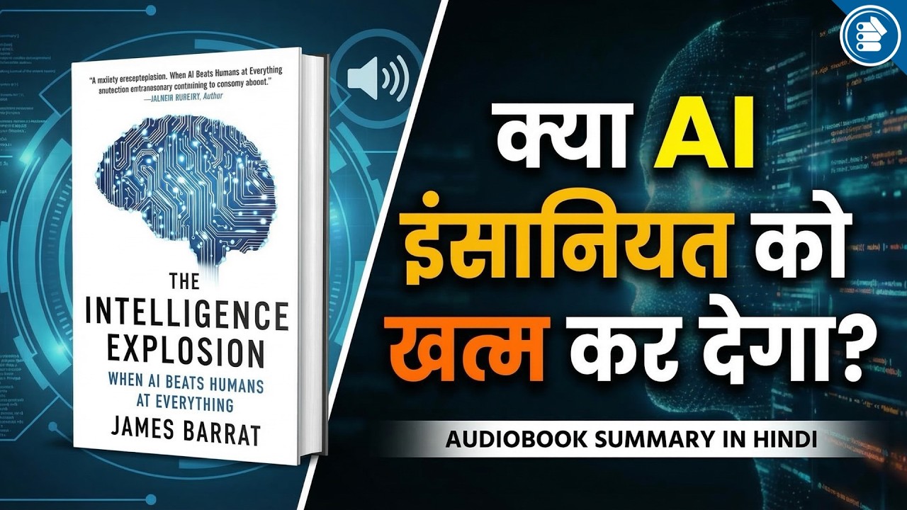 क्या AI इंसानियत को खत्म कर देगा? | The Intelligence Explosion | Audiobook Summary in Hindi