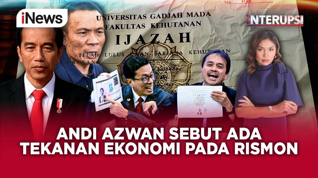 Andi Azwan Tembak Roy Suryo soal Tekanan Pada Rismon: Faktor Ekonomi! | Interupsi 19/3