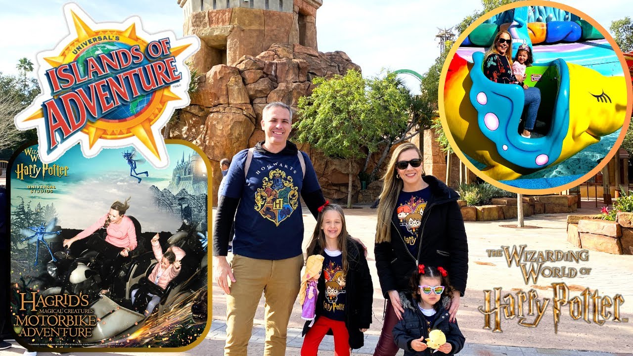 24 HORAS no ISLAND OF ADVENTURE na UNIVERSAL em ORLANDO - FAMILIA COTTA