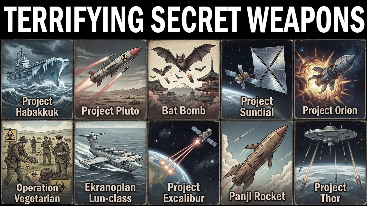 10 Secret Weapons So Terrifying They Were Buried From History