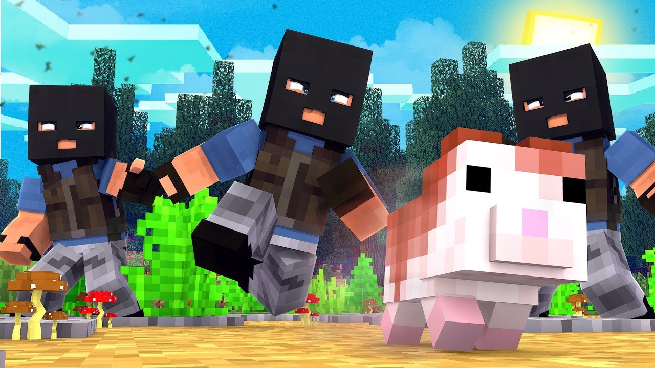 SECUESTRAN A CHEMITA EN MINECRAFT TROLL 🐹😱