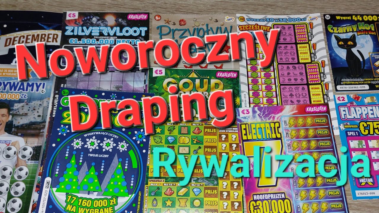 Noworoczny Draping 🥳🤞#lotto #rozdanie #zdrapki