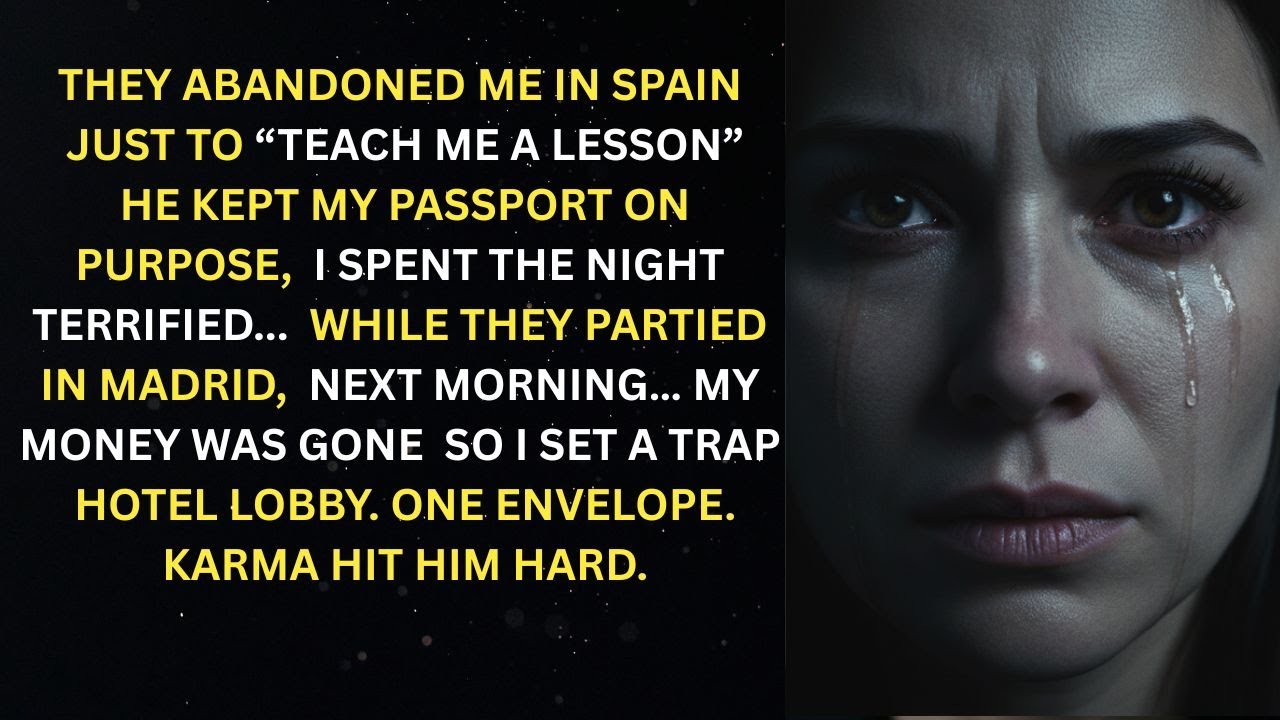 My Husband Took My Passport And Left Me Stranded In Spain… That ‘Prank’ Ruined Him