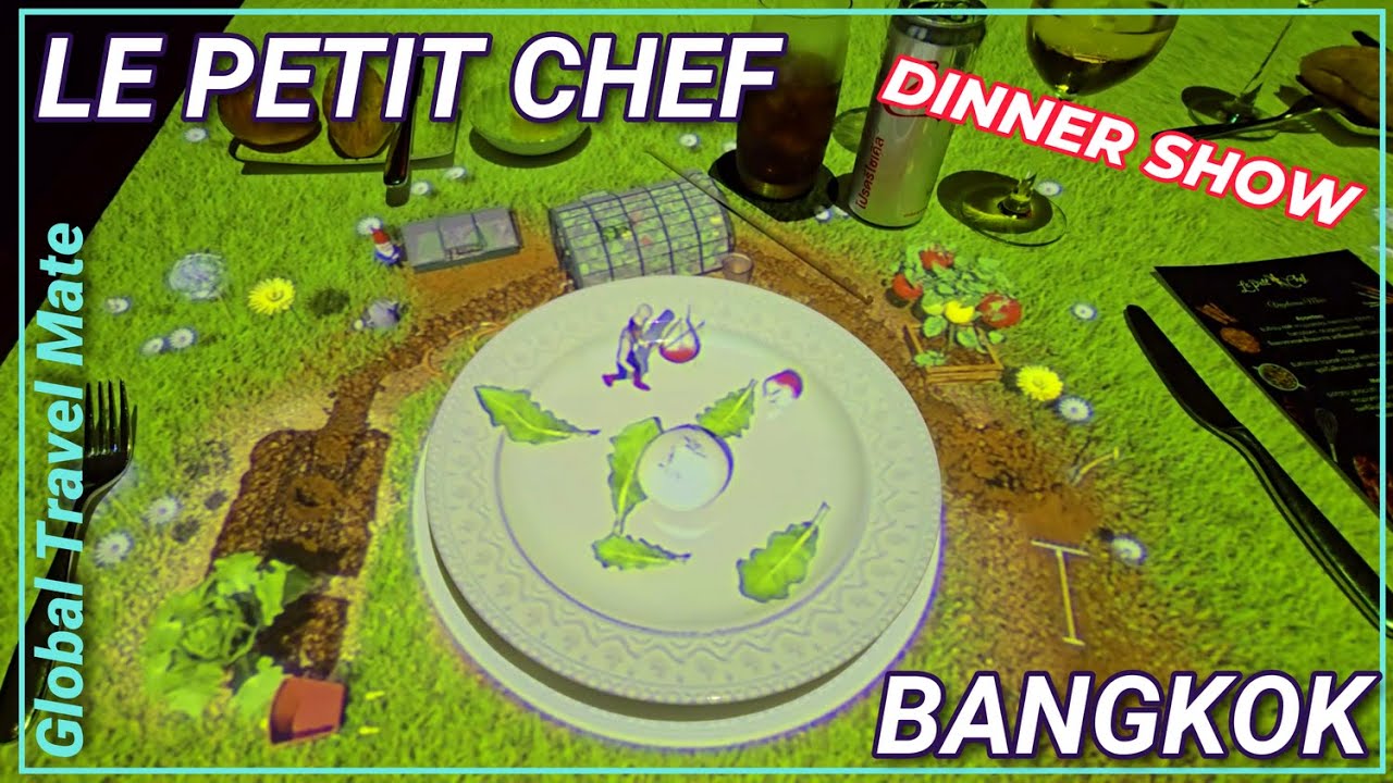 Le Petit Chef Bangkok We Tried The World's Coolest Dinner Experience 🇹🇭 Thailand