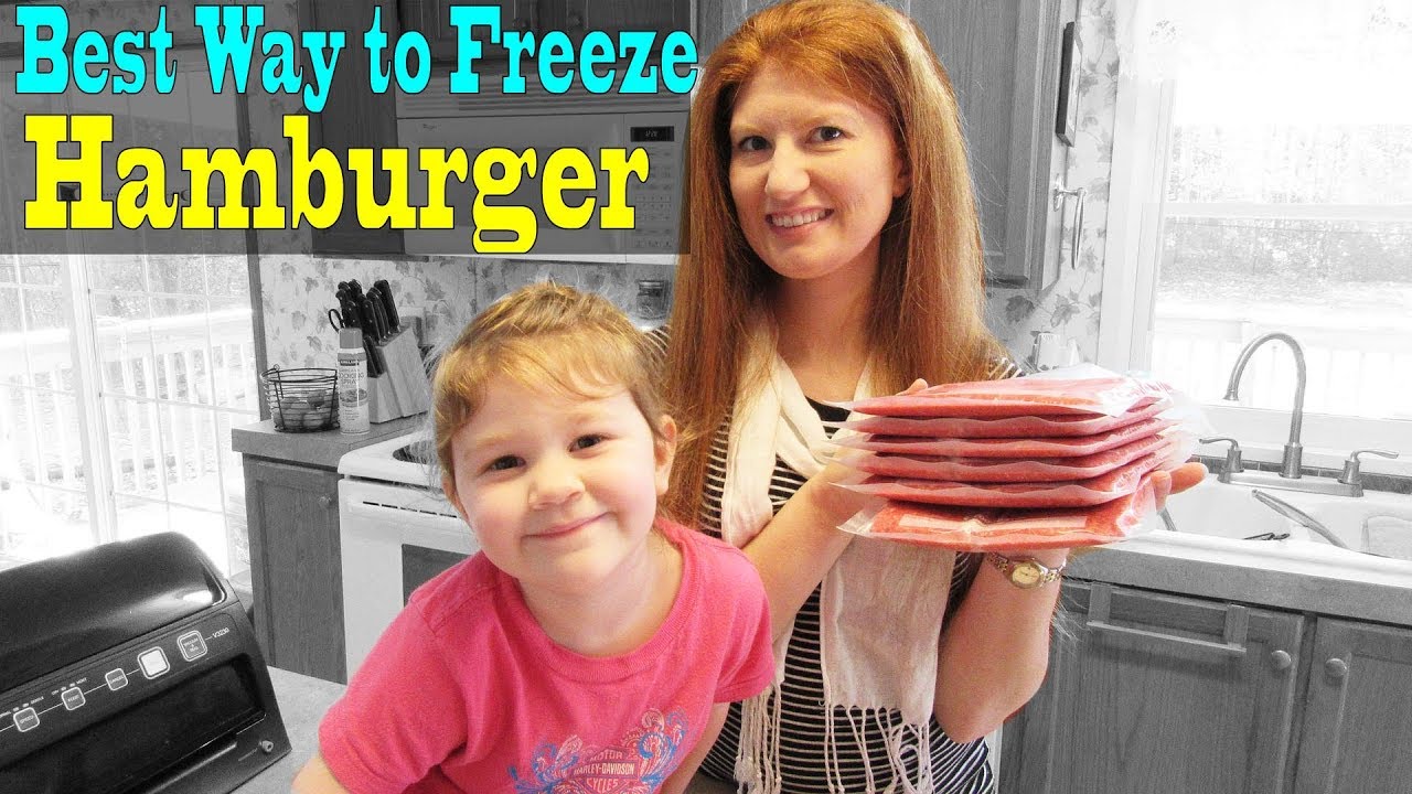 How to Freeze Hamburger Meat