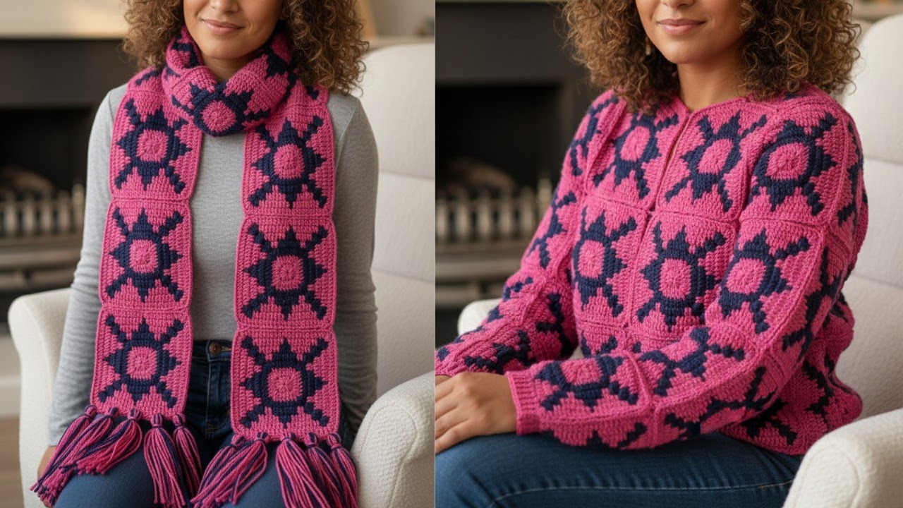 The Perfect And Prettiest Crochet For Sweater | Blankets ❤️Beautiful Beginners Design