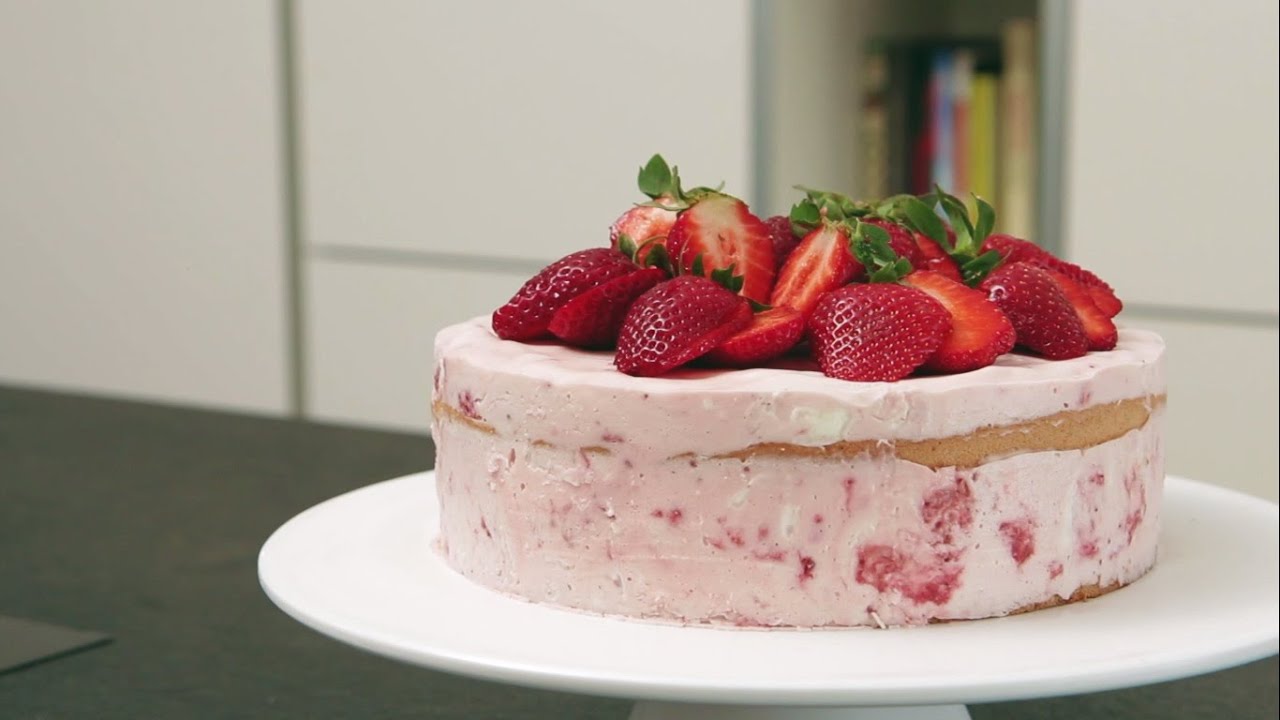 Zemeņu kūka (Strawberry cake)