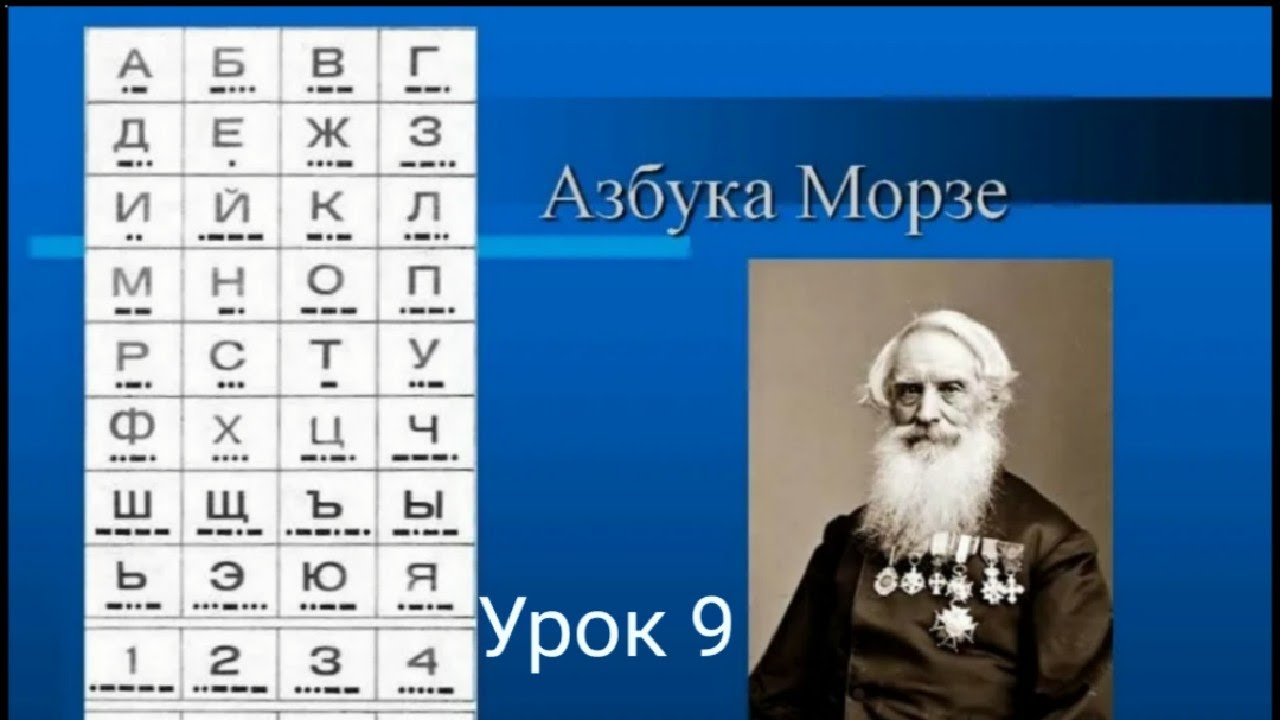 Азбука Морзе. Урок 9. Закрепление пройденного материала.