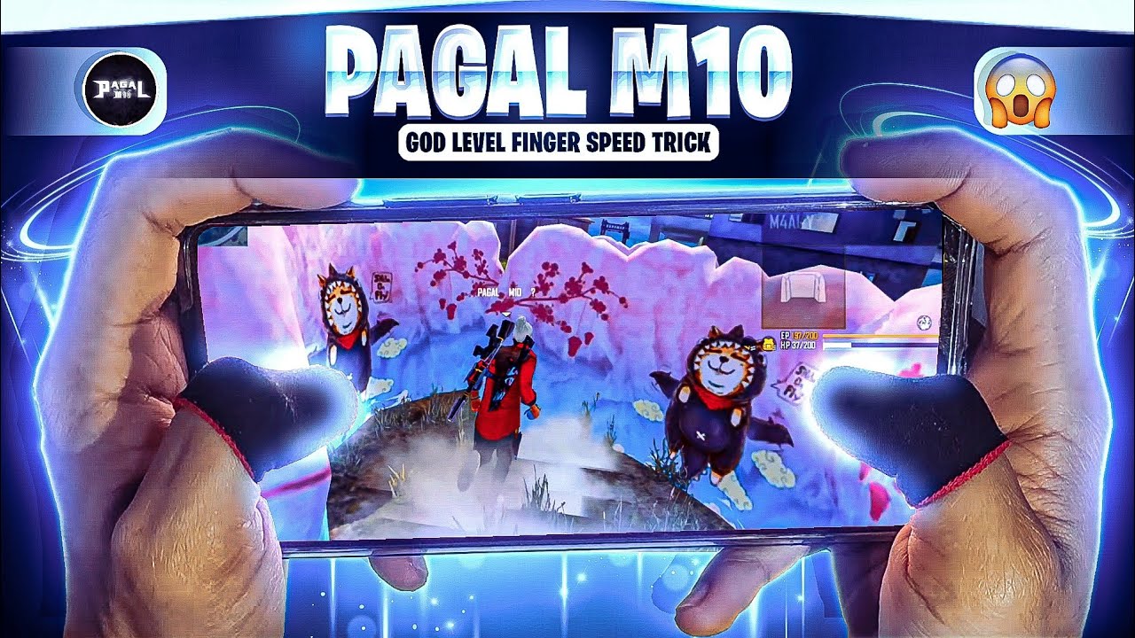 Pagal M10 - Dangerous Finger Speed Trick 🥵🔥 | How To Increase Finger & Hand Speed In Free Fire !