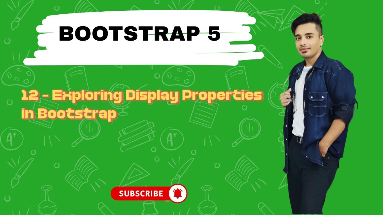 🟧 12 - Exploring Display Properties in Bootstrap | Bootstrap 5 Tutorial