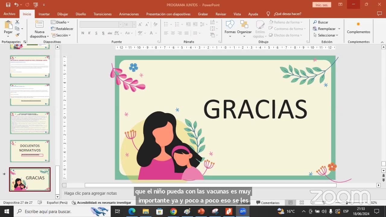 GESTIÓN Y MONITOREO DEL PROGRAMA NACIONAL 
