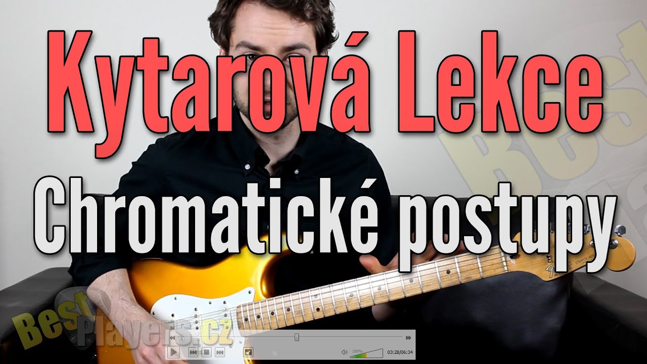 Chromatické tóny - Kytarová Lekce