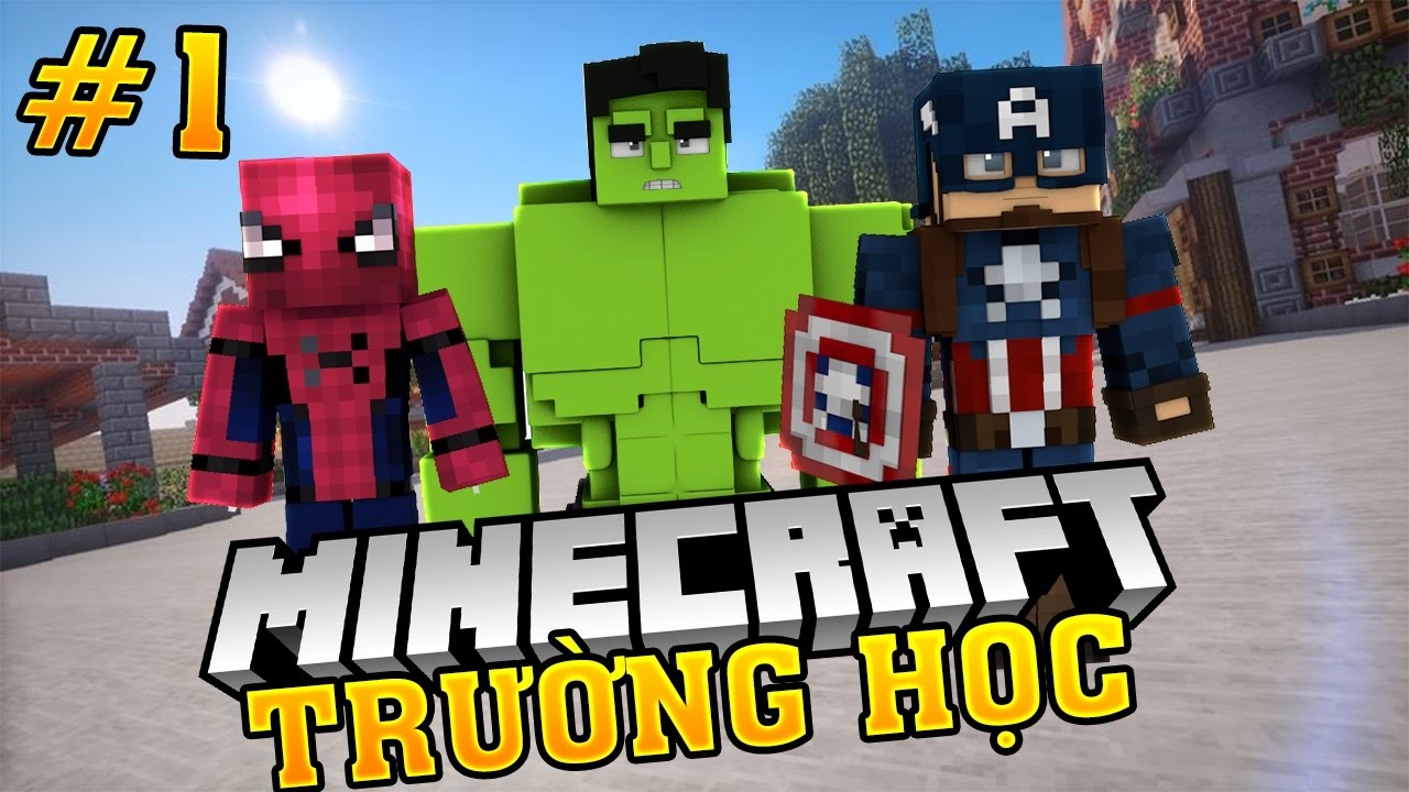 Oops Club Minecraft Trường Học: GI&Aacute;O VI&Ecirc;N MỚI, LỚP HỌC SI&Ecirc;U ANH H&Ugrave;NG