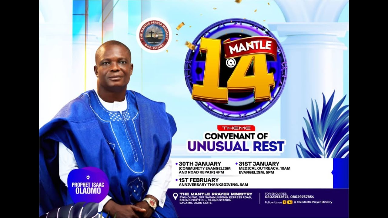 14TH YEAR ANNIVERSARY|| COVENANT OF UNUSUAL REST|| FEBRUARY 01, 2026.