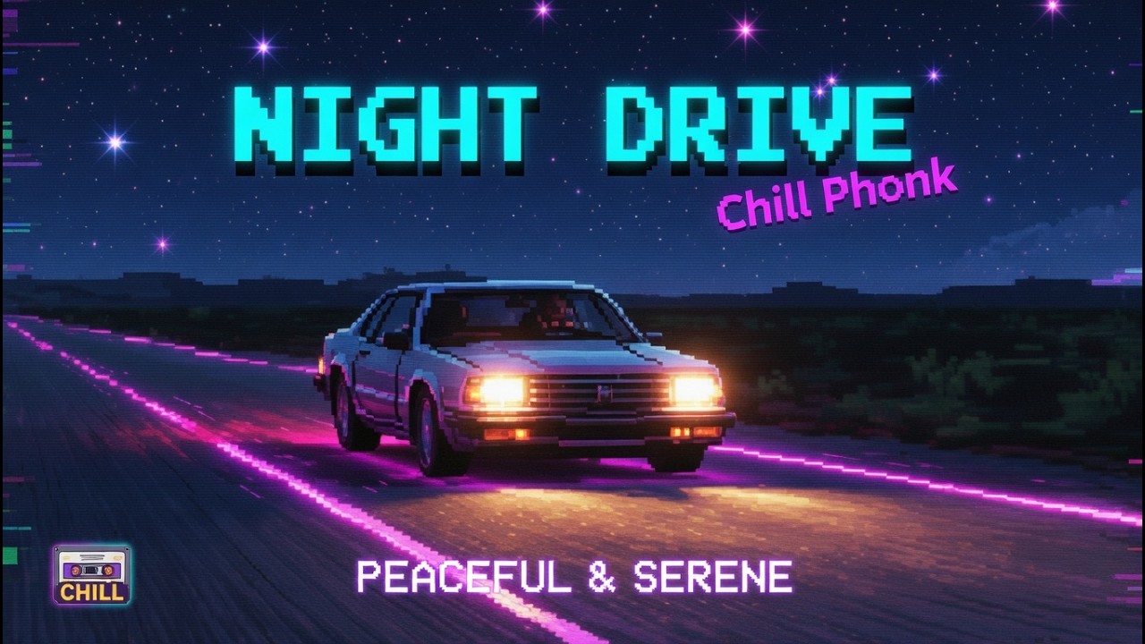 Night Drive Phonk Mix 🌌 1 Hour Chill Phonk / Retro Wave / Midnight Cruise Music