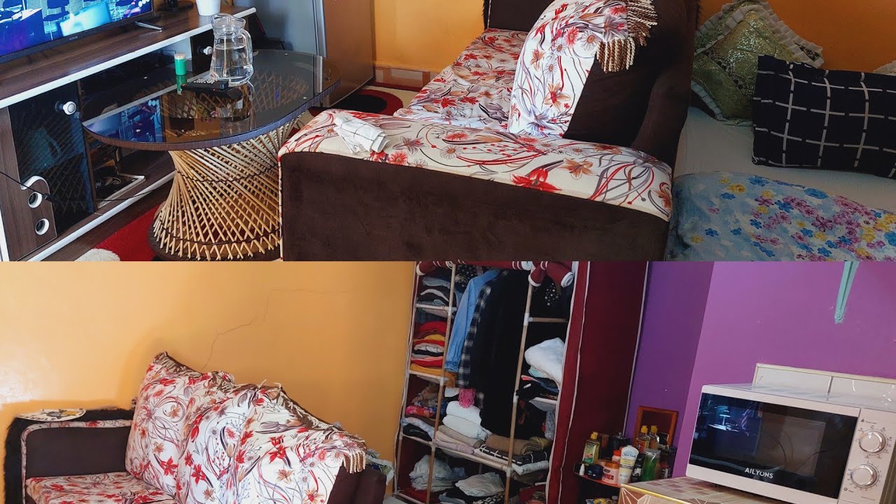 BEDSITTER HOUSE TOUR 2022//DETAILED HOUSE ARRANGEMENT IDEAS//NAIROBI KENYA