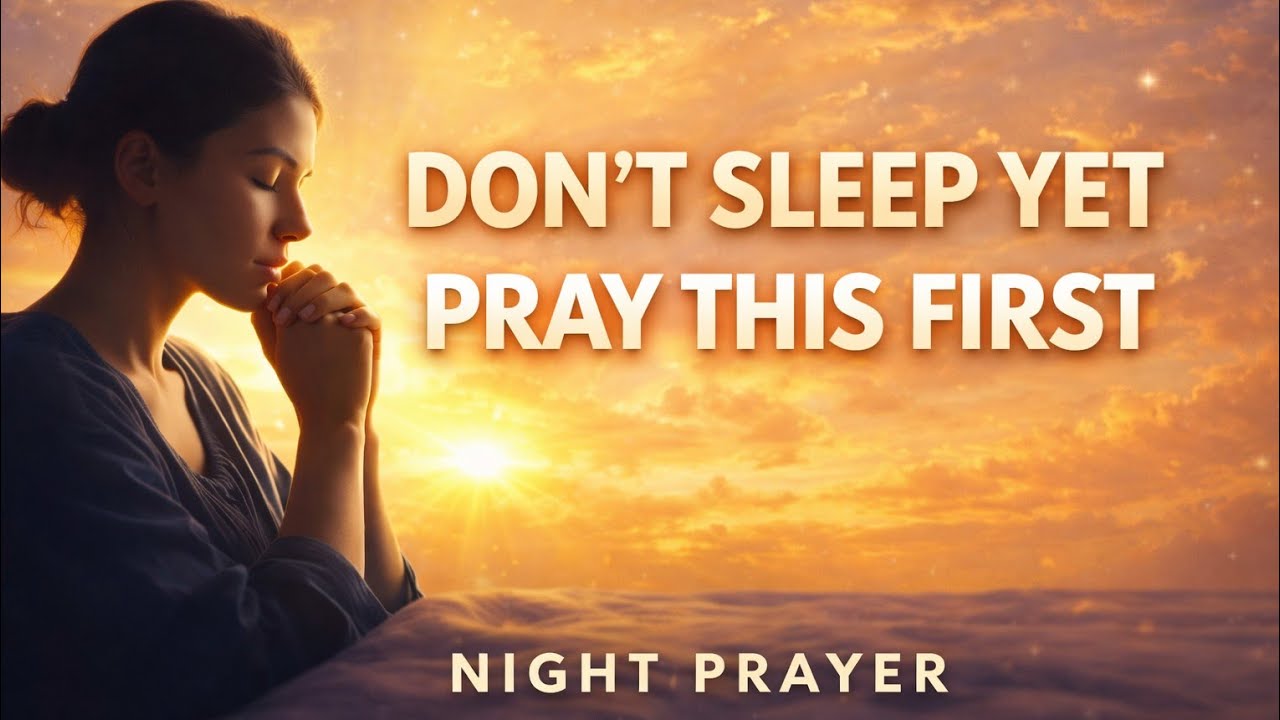 Don’t Sleep Until You Pray This | A Powerful Bedtime Prayer to Shift the Atmosphere 🌙✨