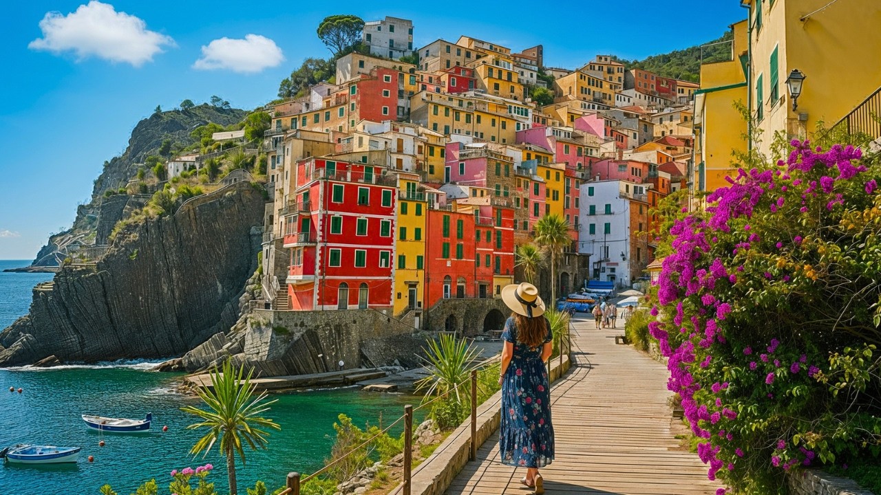 The Most Colourful Village in Italy | Riomaggiore Doesn’t Feel Real