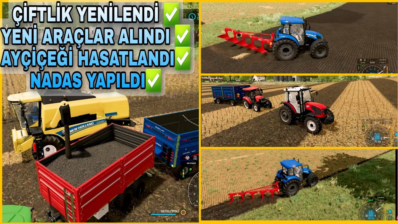 PATATESLER TARLADA ÇÜRÜDÜ MECBUR NADAS ETTİK ZARAR BÜYÜK Farming Simulator22 #55_ragnar #agriculture