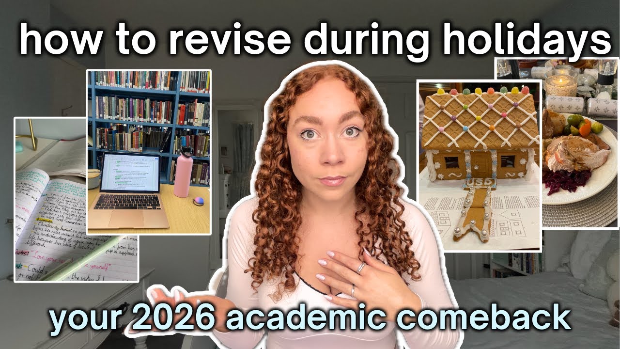 how to revise during holidays (and still have a life)