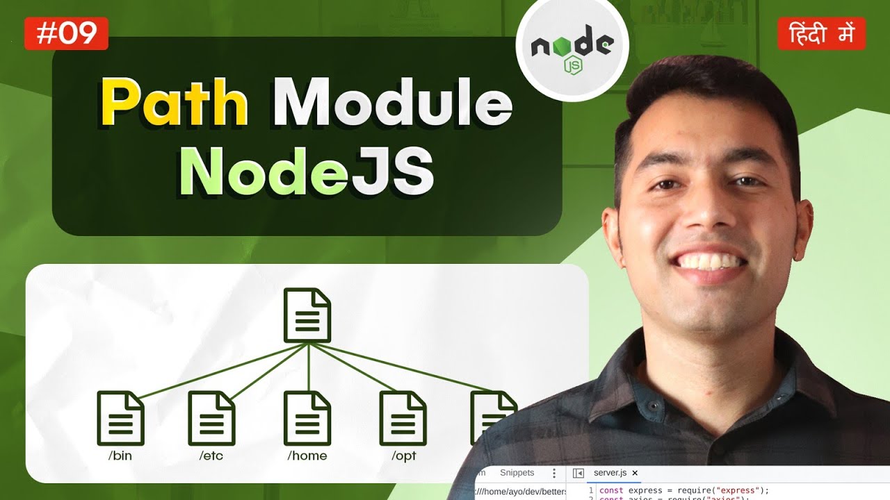 #9: Path Module in Node.js : Learn Constants, Join Methods, and Useful Functions