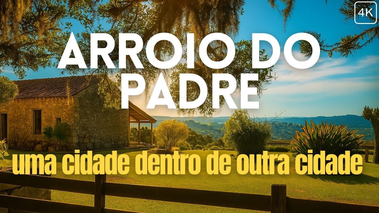 📌ARROIO DO PADRE | RS: O centro urbano da cidade que fica dentro de outra cidade😌
