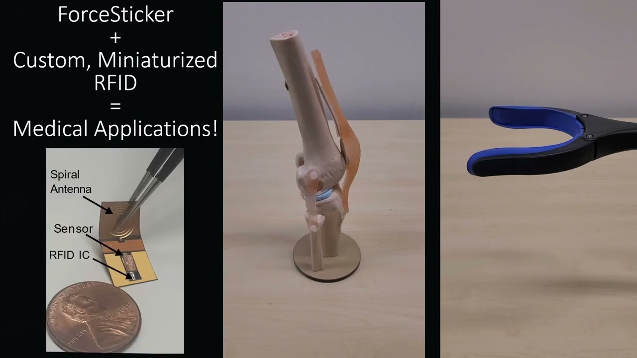 ForceSticker: Wireless, Batteryless, Thin & Flexible Force Sensors