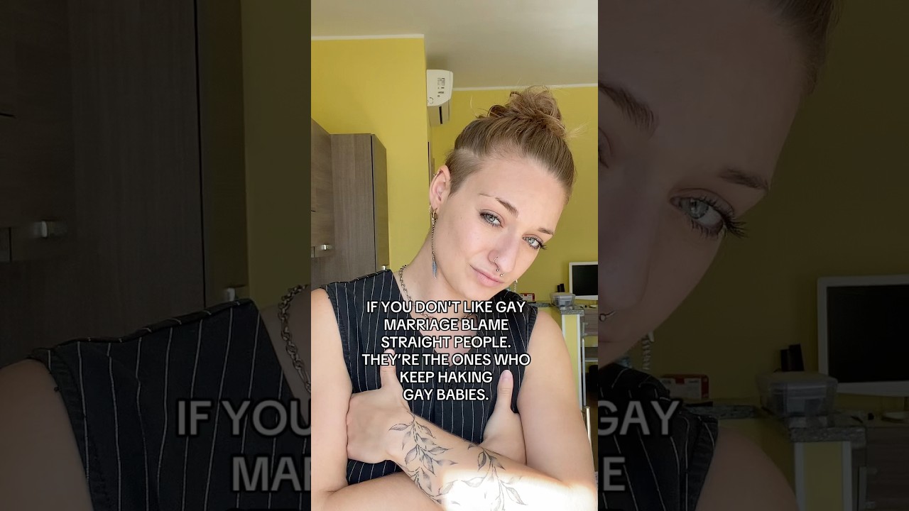 IF YOU DON&rsquo;T LIKE GAY MARRIAGE&hellip; #lgbtitalia #lgbtqia #wlwtiktok #lgbtq #lgbt