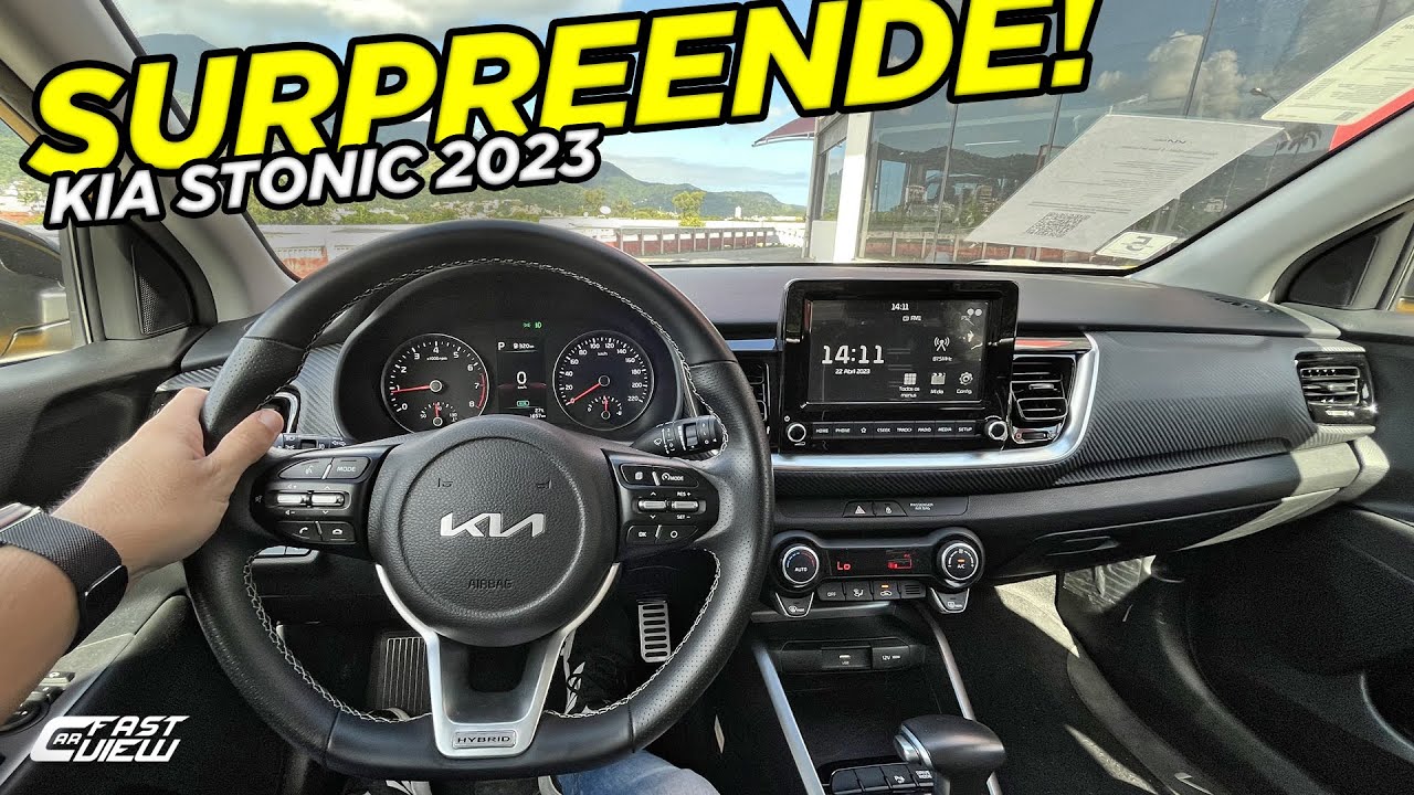 TEST DRIVE NOVO KIA STONIC 2023 HÍBRIDO MELHOR DO QUE VOCÊ IMAGINA, ECONÔMICO, CONFORTÁVEL E POTENTE